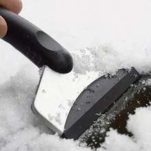 Car Snow Shovel, Car Windshield Snow Shovel, Deicing Snow Shovel, Winter Car Snow Removal Tool, Stainless Steel Snow Shovel - Sturdy and Durable Stainless Steel Snow Shovel - View 2
