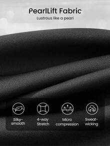 Essential High-Waisted Yoga Shorts - Versatile 1/2/3-Piece With Side Pockets | Stretchy Slim-Fit For Casual Wear, Travel & Light Exercise - 1件(黑色) - 查看 3