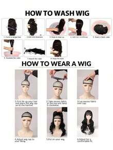 26 Inch Wig, Jellyfish Hairstyle, Wolf Tail, Natural Fluffy, Seamless Design, Suitable For Daily Wear, Multi-Purpose Cosplay, Fried Dough Twist Braid, Full Head Wig Set, Realistic Wig - Multicolor - View 11