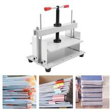 Manual Paper Press Machine Manual A4 Heavy Press Bookbinder Steel Bookbinding Press Screw Papermaking Book - White - View 4