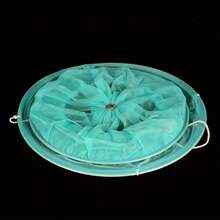 户外悬挂式捕鱼陷阱，圆形开口式捕鱼捕虾工具 - 彩色 - 查看 5