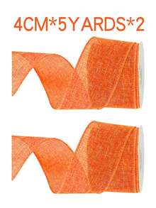 Fita de linho de 20/5 jardas com borda de arame - Material de poliéster, adequada para embrulhos de presentes, laços, guirlandas e decorações de árvores de Natal - Disponível em vários tamanhos e cores. Ideal para presentes femininos, presentes para o Dia das Mães, flores, estames, projetos de artesanato, decoração de ambientes, decoração de quartos, plantas, decoração de casamentos, etc. - Multicolorido - Ver 25