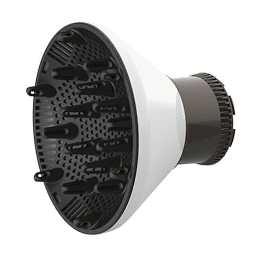 1 Piece Pink Universal Hair Diffuser Attachment Adaptable For Blow Dryer Nozzles 1.7 To 2.2 Inch Diameter For Curly Wavy Hair Styling Home Salon Use Tool - trắng - Xem 1