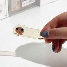 Five-Piece Set, Including 4 Cute Rulers + 1 Key Buckle, High-Value Ruler Stationery Set, And A Friend's Stationery. - 混色 - 查看 8