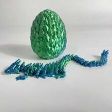 6pcs 3D  Dragon Egg Set With Movable Joints, Unique Desk Toy, Perfect Gift For Holidays And Parties Decor Decorative, Gifts Men, Boys Christmas Gifts, Gift Sets,Easter Egg Gifts - 6pcs - View 4