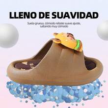 TendenciaSandalias Y Zapatillas Antideslizantes Capibara Para NiñosCalidad premium - Blanco - Ver 10