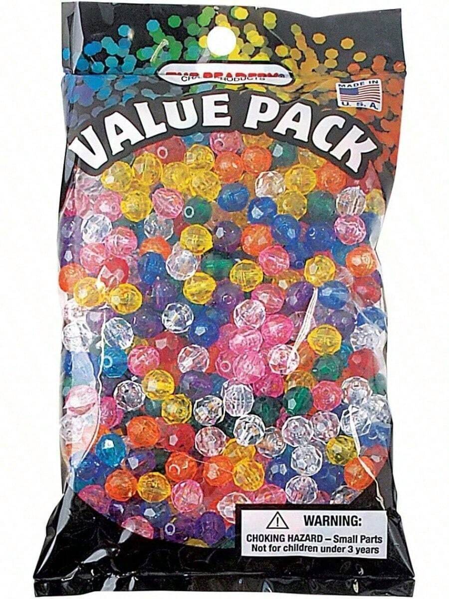 EstiloThe Beadery abalorio facetadas de 8 mm, 900 piezas, multicolorVersión mejorada - 1 - Ver 1
