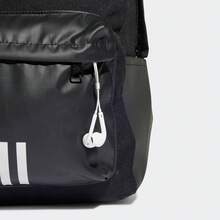 Adidas Classic Sports Badge 3-Stripes Polyester Backpack, Unisex Regular Couple Style, Black