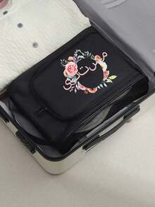 Personalized Exclusive To You Travel Shoe Storage Bag,Flower Wreath Pattern, Prevent Theft Basketball And Football Shoe Bag, Portable Business Trip And Travel, Shoe Bag Packaging, Dust-Proof Slipper Bag, Sneaker Bag, Outdoor Business Trip Waterproof Sports Shoe Bag, Mesh Breathable Men's And Women's Football Shoe Bag, Unisex, Practical Gift For Boyfriend And Girlfriend, Essential For Business Trip And Back To School, Valentine's Day