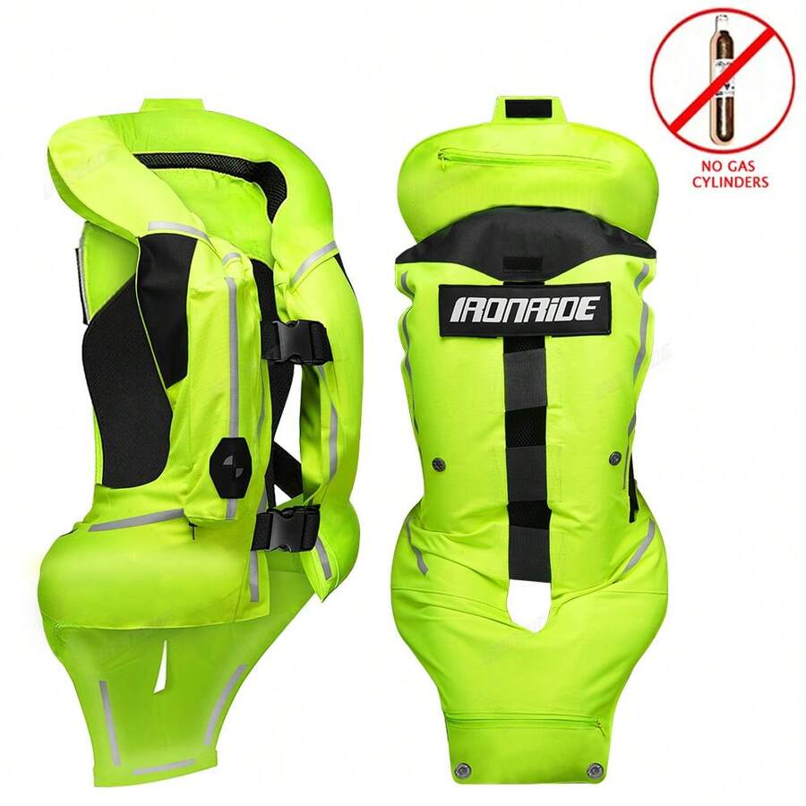 Motorcycle Airbag Vest New Motorbike Reflective Multi-Style Non-Slip And Anti-Collision Vest Moto Jacket Back Protection Reflective Vest Motocross Racing Airbag Motorcycle Protective Accessories S-3XL Rider's Gift