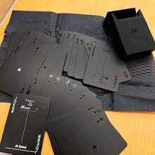 高品质迪奥扑克牌，正反两面均采用银箔和金箔印刷 - 彩色 - 查看 4