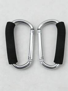 1pc Heavy Duty Multi-Function Stroller Hook With EVA Handle - Durable Aluminum Alloy Material, Suitable For Shopping And Stroller Accessory Storage, Stroller Accessories - Multicolor - View 8