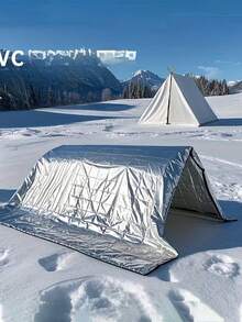 超大号应急求生毯 | 高强度隔热轻质铝箔材质，是露营、背包旅行和居家使用的理想之选 - 彩色 - 查看 4