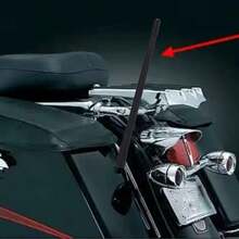 TRTY Mástil de antena de radio de coche de repuesto suave, poste de antena de maletero de motocicleta, antena de techo de coche negra con adaptador de tornillo, adecuada para todos los coches, camiones, vehículos todoterreno, motocicletas, accesorios exteriores para actualización de audio, diseño de moda, estructura, piezas de automóvil, también es un gran regalo para Año Nuevo, Día de San Valentín, Día del Padre, Pascua, Halloween, Navidad, cumpleaños - Antena general - Ver 12