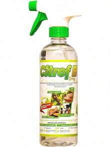 EstiloTendenciaCITROF B 500 ML - Desinfectante Natural Para Frutas, Verduras, Carnes, Pescados, Mariscos, Utensilios De Cocina Y Superficies.Calidad PremiumVersióN Mejorada