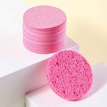 5/3/2/1 Pcs Travel Face Care Tool Set, [Random Style Shipped], Includes Facial Cleansing Brush, Face Cleaning Device, Skincare Tools, Blackhead Remover, Heart-Shaped Compressed Cleansing Sponge - 100% Natural Fiber, Professional Beauty SPA Sponge, Suitable For Facial Cleansing, Massage, Exfoliation, Mask Application And Makeup Removal. - Multicolor - View 8