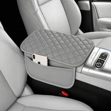 Car Middle Center Console Cover With 2 Storage, Car Booster Pack,Universal Microfiber Leather Car Armrest Cover Cushion For For Most Vehicles, Memory Foam Comfort Stylish Leather Scratch-Resistant Car Armrest Box, Thickened Upgraded Pink Car Acessesories Car Essentials Car Armrest Box Booster Pad Car Crash Pad - Nhiều màu - Xem 11