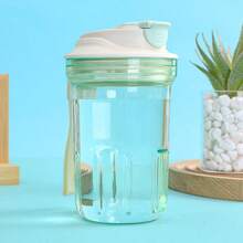 1pc Outdoor Sports Water Bottle With Carrying Strap, Portable Plastic Cup Suitable For Various Outdoor Activities