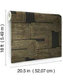 Wall Paper - Black Gold - View 4