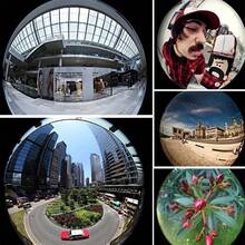 3-In-1 Universal Clip-On Smartphone Camera Lens Kit, Includes Fisheye Lens, Wide Angle Lens And Macro Lens, Manual Focus, Suitable For Smartphone Photography, With Magnifier - Multicolor - View 2