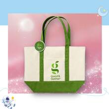 Good & Gather ™   Canvas Reusable Bag |   Durable -Friendly Tote For Grocery Shopping, Errands & Daily Storage - 1 - Xem 1