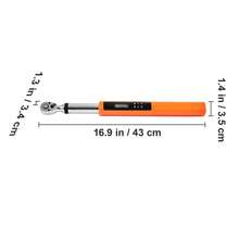 Clés électriques - LED3,7-37ft.lb (5-50Nm) 3/8' dans l'appareil ±2% - Voir 10