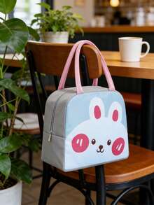 Cartoon Lunch Box Bag, Handheld Lunch Bag, Insulated Lunch Box, Elementary Student Lunch Bag, Office Worker Lunch Bag - Multicolor - View 3