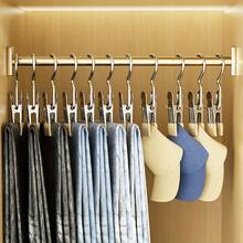 10pcs Multi-Function Clips With Hooks, Fabric & Leather Non-Slip Clips For Hanging Hats, Drying Socks, Portable Small Clips - Multicolor - View 7