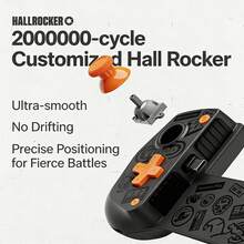 GAMESIR X5 Lite Gaming Controller - Hall Effect Joystick For Precise Control, Elastic Silicone Buttons, Type-C Fast Connection, Ergonomic Anti-Slip Grip, Console-Level Gaming Experience - Absolute Zone Zero Bright Moon White - View 8