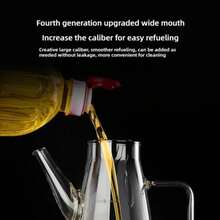 Oil Sprayer & Oil Reservoirs - Transparent-600ml - View 3