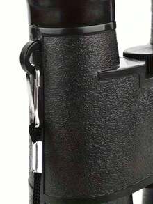 6x35 便携式户外双筒望远镜，高清黑色双筒望远镜，固定焦距塑料镜身，狩猎装备，露营和旅行必备