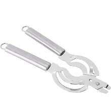 Abrelatas Manual Multifuncional de Acero Inoxidable, Abridor de Botellas, Removedor de Tapa de Tarro, Abridor de Mano, Herramienta de Cocina,37566322 - Multicolor - Ver 2