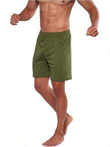 TendenciaAlfani - Pijama para Hombre, Paquete De 2 Bermudas para DormirCalidad premium - Cuerpo de Marines/Militar - Ver 6