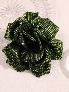 朋克风优雅不对称彩色激光花朵胸针，时尚复古装饰胸针，适用于西装、半身裙、主持人、晚礼服 - 彩色 - 查看 14