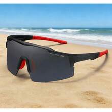 1 件装全新半框运动骑行防风护目镜滑雪登山防护眼镜男士高端运动眼镜