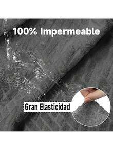 EstiloTendenciaFundas Para Sillas De Comedor 4 Piezas, Cubre Sillas Comedor Impermeable, Transpirable Y ExtraíBles, Elasticas Y Lavables, Funda Asiento Silla Comedor Para Restaurante, Hotel, Ceremonia, Banquete-GrisCalidad PremiumVersióN Mejorada - gris - Ver 4
