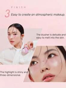3CE Paleta Duo de Rubor y Iluminador WHAT IF, Paleta de Maquillaje Facial Multifuncional, Acabado Radiante Suave, Cobertura Adaptable, Maquillaje Luminoso Natural, Empaque Compacto y Delgado, Disponible en Varios Tonos, 4.3g/0.15oz. Cosmética Coreana | K-Beauty - Y SI - Ver 11