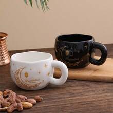 Taza de cerámica personalizada, taza de regalo amigable con los veganos, adecuada para el ayuno espiritual de la Cuaresma, taza de café para un estilo de vida vegetariano, regalo reflexivo para hombres y mujeres - Multicolor - Ver 6