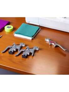 EstiloGLOGLOW Adaptador de V¨¢stago Bajo a Presi¨®n para M¨¢quina de Coser, 5 Piezas, Soporte de Pie Multifuncional, Compatible con M¨¢quinas Dom¨¦sticas y ProfesionalesVersión mejorada