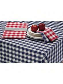 Table Mat - Lacivert kareli - Görünüm 9