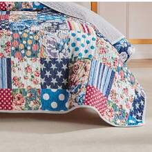 3pcs Bedding Set, Soft & Breathable Lightweight Bed Skirt, Super Fine Fiber Material, Printed Pattern Blanket, Suitable For All Seasons Home Decor, Ideal For Holiday Gifts, Oversized For Double Bed (1pc Comforter + 2pcs Pillowcases), Pillow Insert Not Included - Teal Blue - View 4