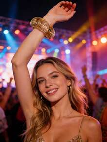 Pulsera personalizada de estilo punk, adecuada para uso diario, fiestas y banquetes, un regalo ideal para familiares y amigos