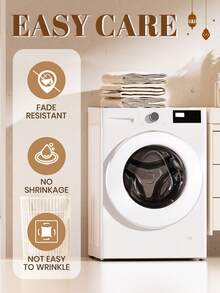 1条柔软保暖的毛毯，斋月主题图案，亲肤透气，独特设计，四季皆宜，适用于客厅沙发、旅行、卧室、宿舍等场所，可机洗，是圣诞节、家居装饰和冬季装饰的理想之选。 - 彩色 - 查看 7