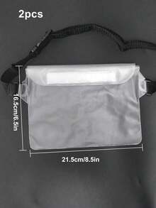 防水腰包，户外防水包，EVA游泳腰包，防水手机收纳袋，轻便密封拉链袋 - 适合徒步、旅行、海滩、户外活动、划船、皮划艇、游泳、露营、野餐等 - 沙滩腰包，是户外水上运动、沙滩派对、情人节、母亲节、独立日、感恩节的理想之选