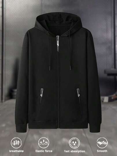 Women's Outdoor Hooded Sweatshirt, Outdoor Sports Jacket, Date Night Outfit, Outdoor Sun Protection Essential, Comfortable Stretchy Outdoor Style, Retro High-End Outdoor Item, Street Elegant Outdoor Look, Outdoor Sportswear, Outdoor Running Training Gear