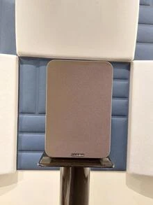 Altavoces autoamplificados  A4 con woofer de 4", Bluetooth 5.0, óptico, RCA, coaxial, USB, monitores de estudio con diseño elegante, marrón. - Tipo de Enchufe A USA (110-127V) - Ver 6