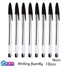 10pcs/50pcs Ballpoint Pens, Red, Black, Blue, Writing Supplies, Student Supplies, Oil-Based Ballpoint Pens, Suitable For Office Writing, Back To School Stationery, School Supplies - Multicolor - View 13