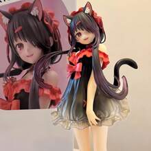 1个动漫手办，睡衣站姿桌面摆件，动漫迷收藏品，家居/办公室装饰 - 送给日本动漫爱好者的完美礼物 - 可搭配动漫摄影背景 - 可爱的姿势，精致的服装和生动的表情 - 手工制作的动漫风格手办 - 彩色 - 查看 2