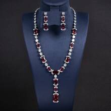 3pcs/Set Silver/Gold Jewelry Set, Women Jewelry Set, Accessories, Accessory Set, Diamond Necklace, Pendant, Jewelry, Necklace, Earrings, Jewelry Set, Women Jewelry, Wedding, Wedding Accessories, Y2K, Suitable For Women/Bride/Bridesmaid/Holiday/Party/Wedding/Banquet Wear, Gift - Jewelry Set - View 5