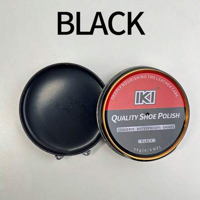 Black Shoe Color Restoration Polish Wax With Polishing Sponge, Black Shoe Heel & Brown Shoe Coloring Oil, Colorless For Polishing Any Color Leather Shoes, Metal Box Packaging, Shoe, Spring Summer Picks, Brides Maid Gifts, Room, Bedroom Decor, Bedroom Decor, Beach, Travel, For Men, For Women, Vacation, Women's Day, Travel Essentials, Wedding Favors, Y2k, Bedroom, Car Accessories Women, Kitchen Decor